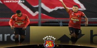 Caracas FC avanzó en la Copa Libertadores - NA
