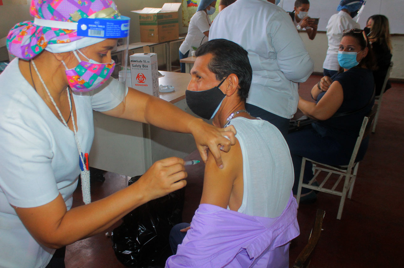 vacunación del sector educativo de Carabobo