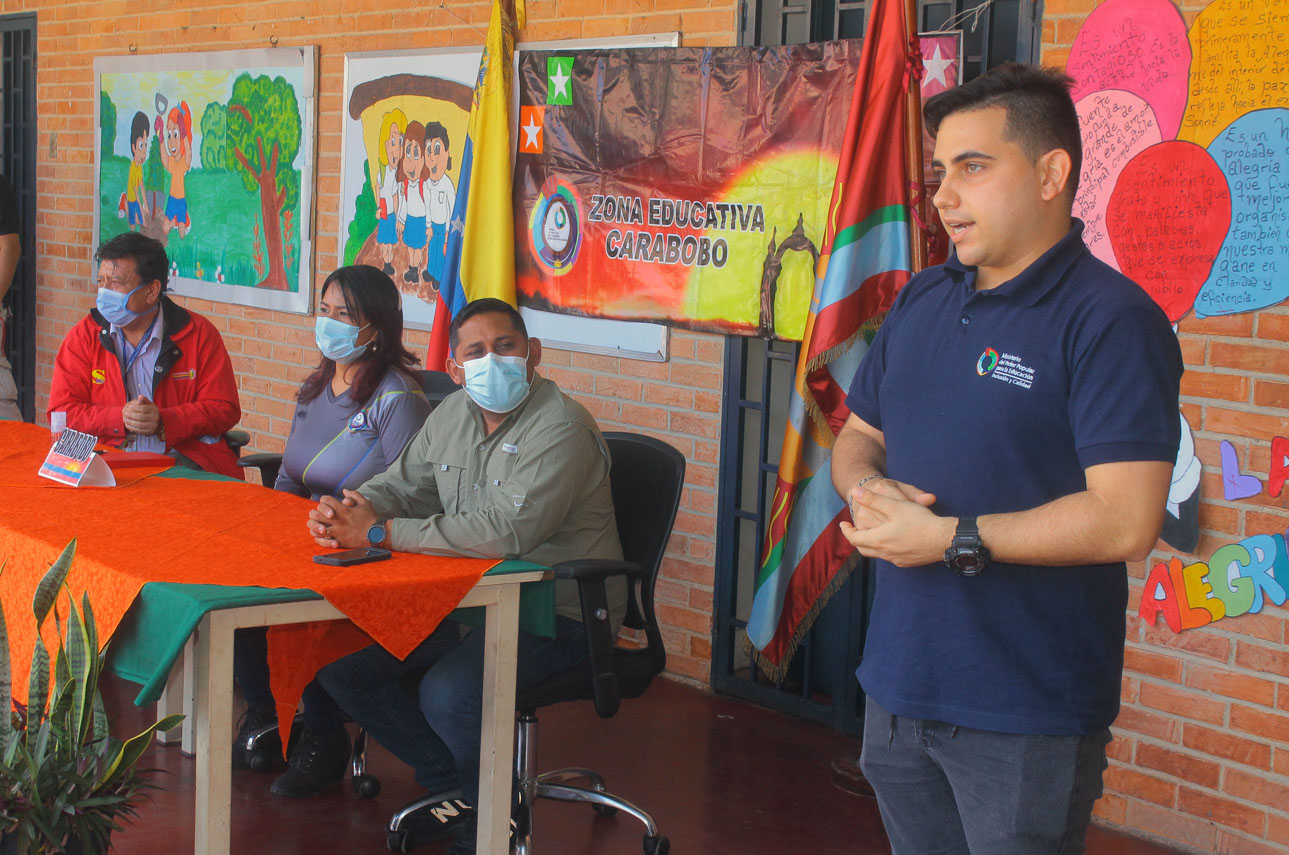 vacunación del sector educativo de Carabobo