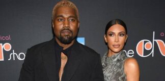 Kim Kardashian y Kanye West después del divorcio