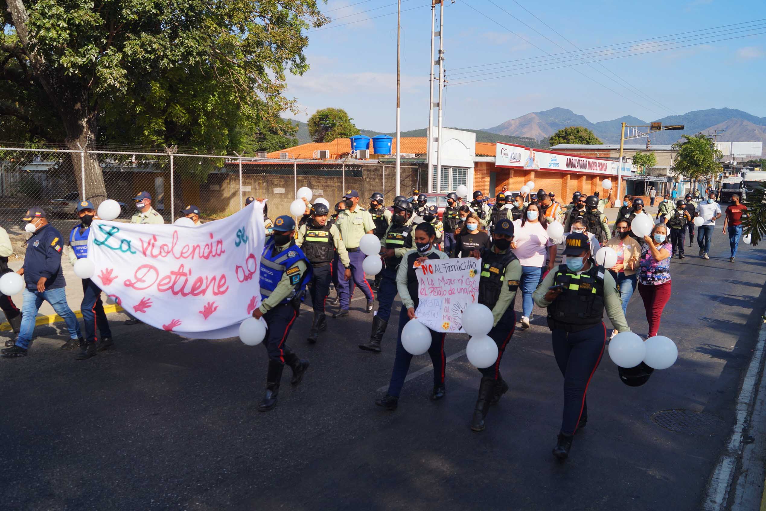 Marcha contra la violencia de género