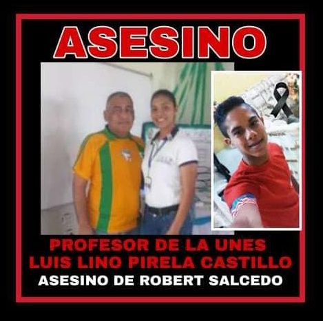 Profesor asesinó estudiante