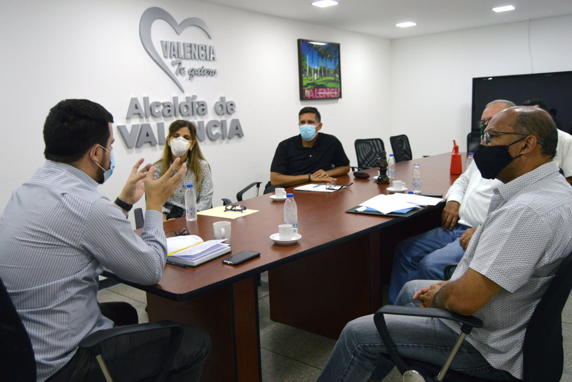 Alcaldía de Valencia sostuvo encuentro con Fedeindustria