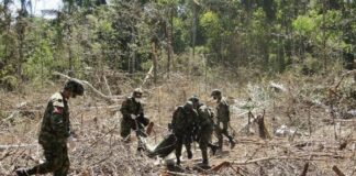 enfrentamiento entre militares y disidentes de las FARC