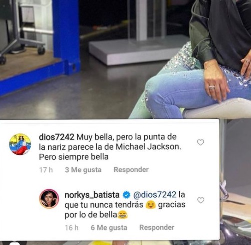 norkys batista fue criticada
