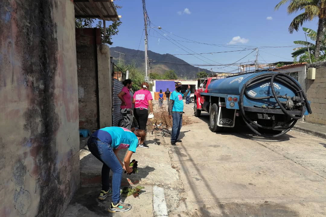 Distribución de agua potable en Naguanagua