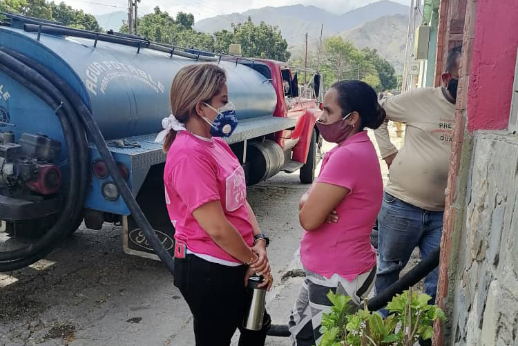Distribución de agua potable en Naguanagua - NA