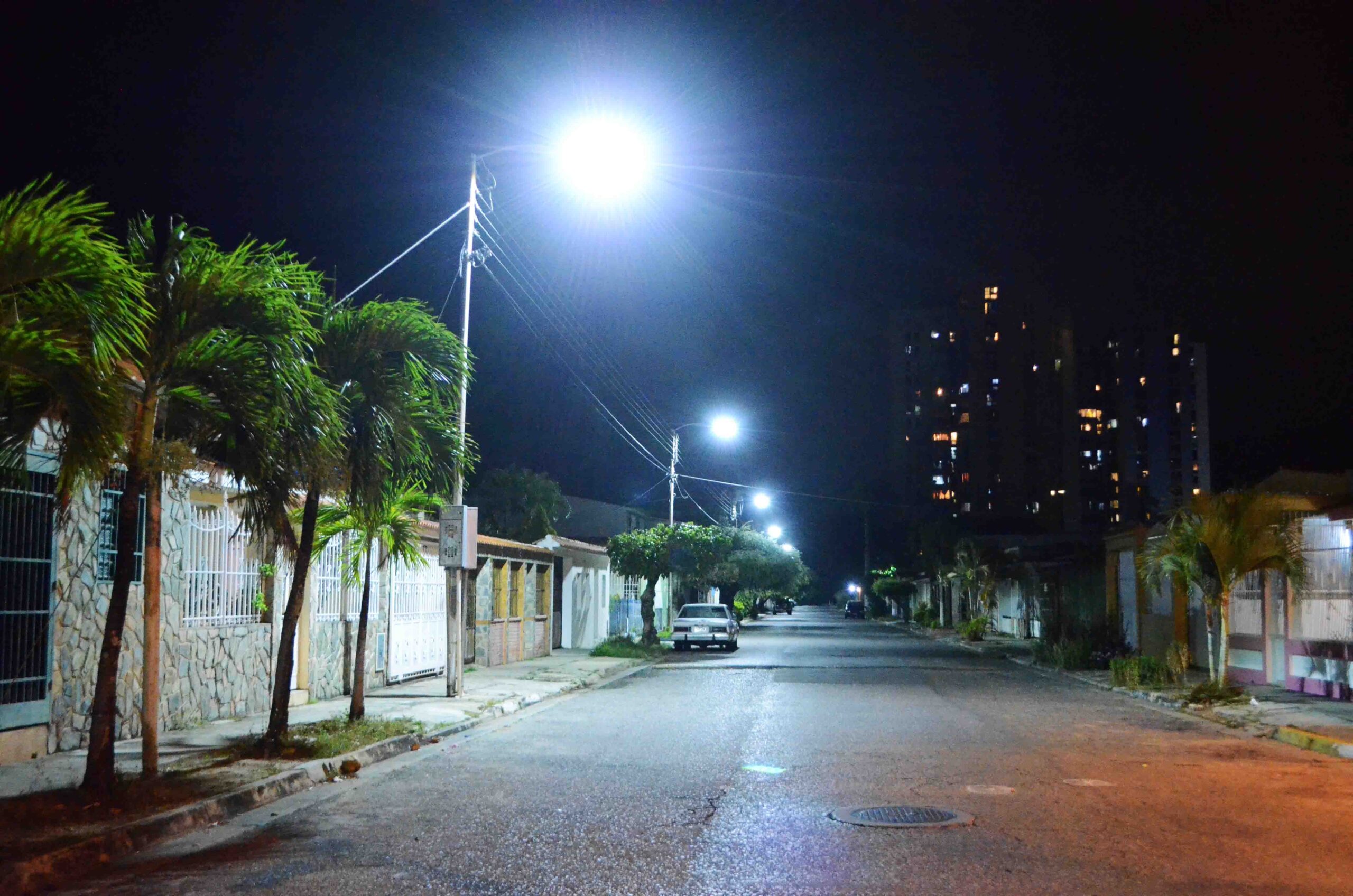  plan de alumbrado en Las Quintas de Naguanagua 