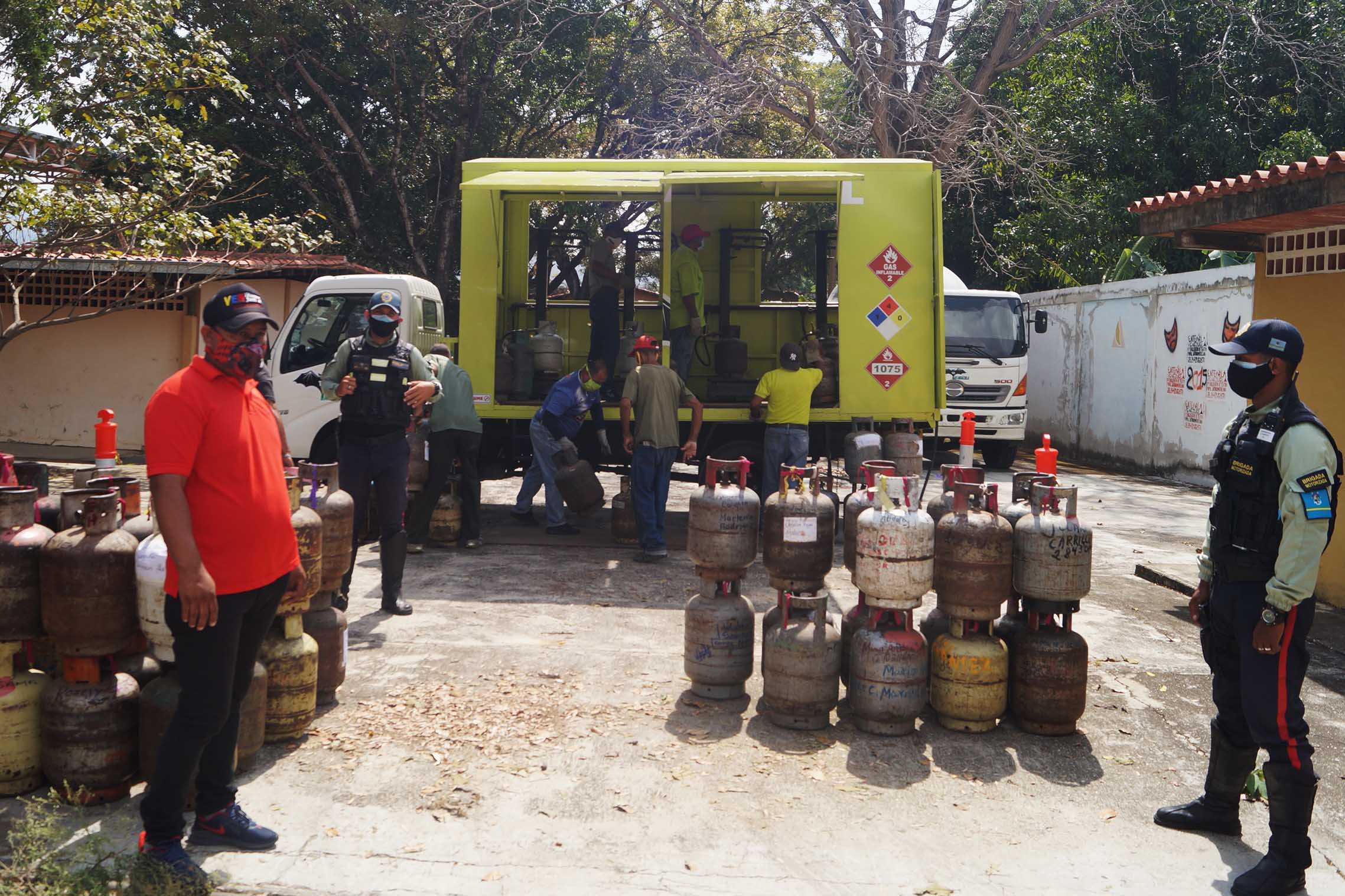 Plan de distribución de gas en Naguanagua