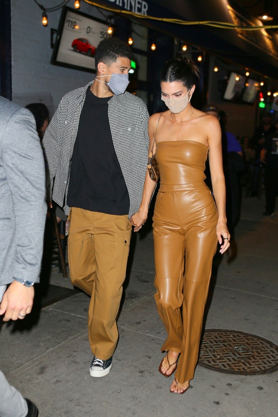 Kendall Jenner se dejó ver con su novio