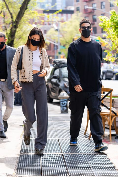 Kendall Jenner se dejó ver con su novio