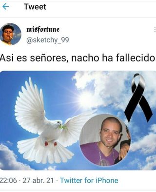 Nacho y su falsa muerte