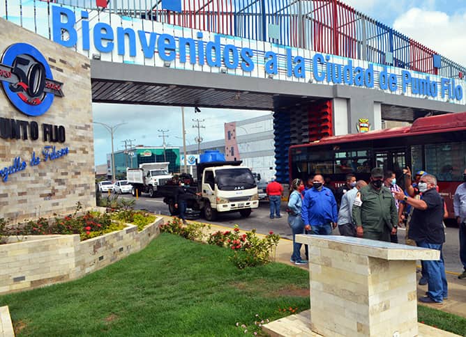 Alcides Goitía entregó módulo de seguridad