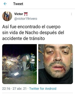 Nacho y su falsa muerte