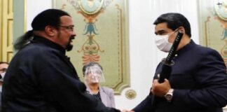 Maduro se reunió con Steven Seagal - NA