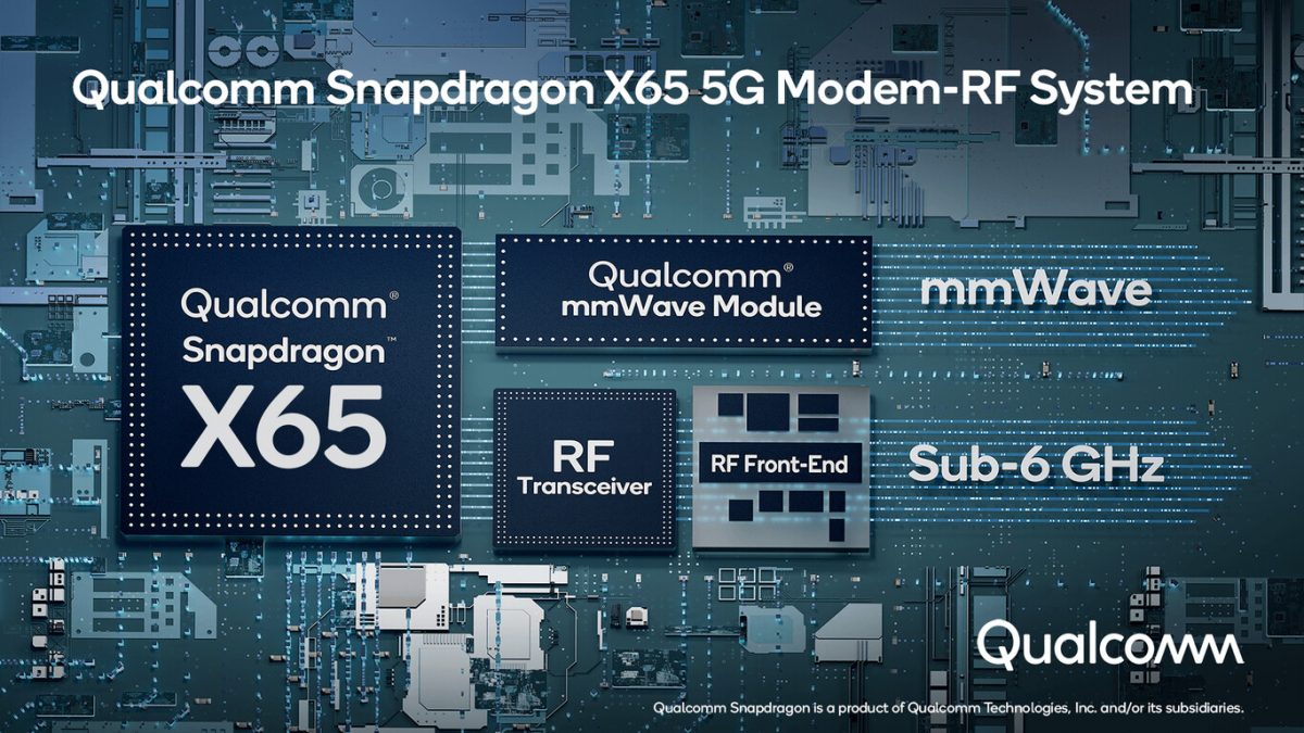 El sistema Qualcomm 315 5G IoT Modem-RF