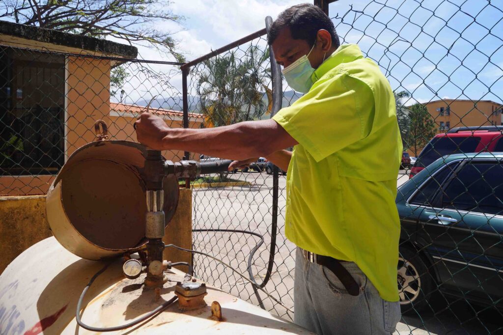 Distribución de gas en Naguanagua