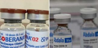 Vacunas Abdala aplicadas en Caracas - NA