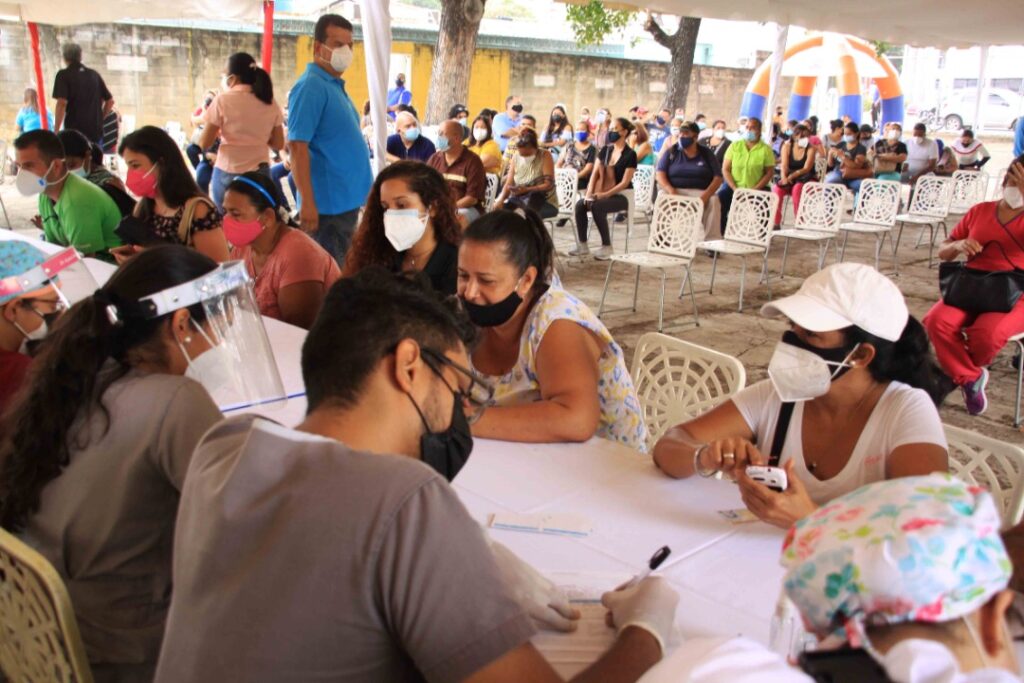 segunda etapa de vacunación en Naguanagua