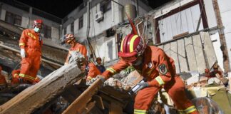 fallecidos por colapso de Hotel en China 