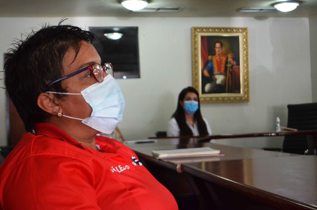 Precandidata del Psuv Ana González