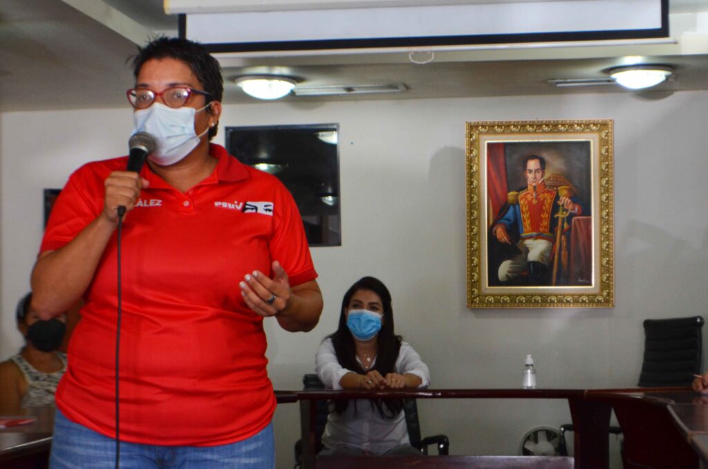 Precandidata del Psuv Ana González