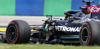 Hamilton en el Gran Premio de Hungría - NA