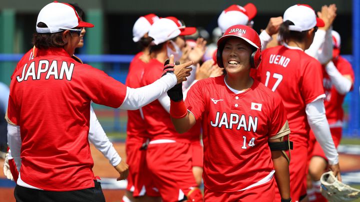 Japón le ganó a Australia en softbol -