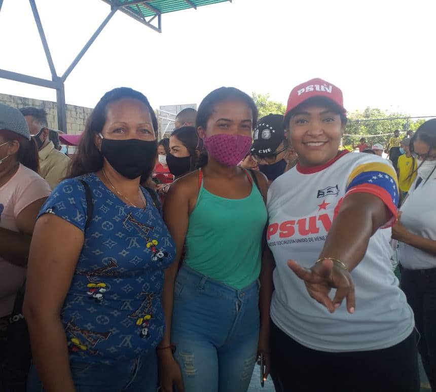 Liliana Ortega recorre sectores de guacara