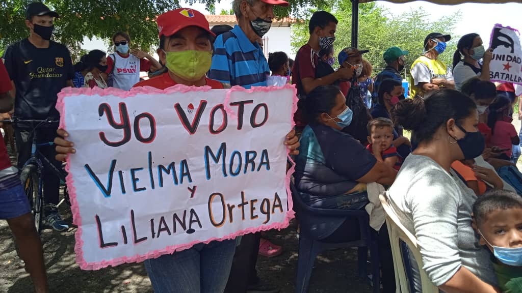 Precandidata Liliana Ortega en Guacara
