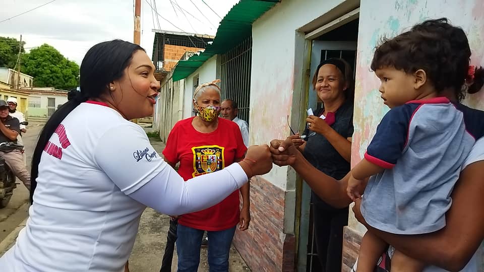 Precandidata del Psuv Liliana Ortega