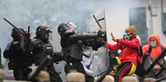 fuerzas de seguridad de Colombia