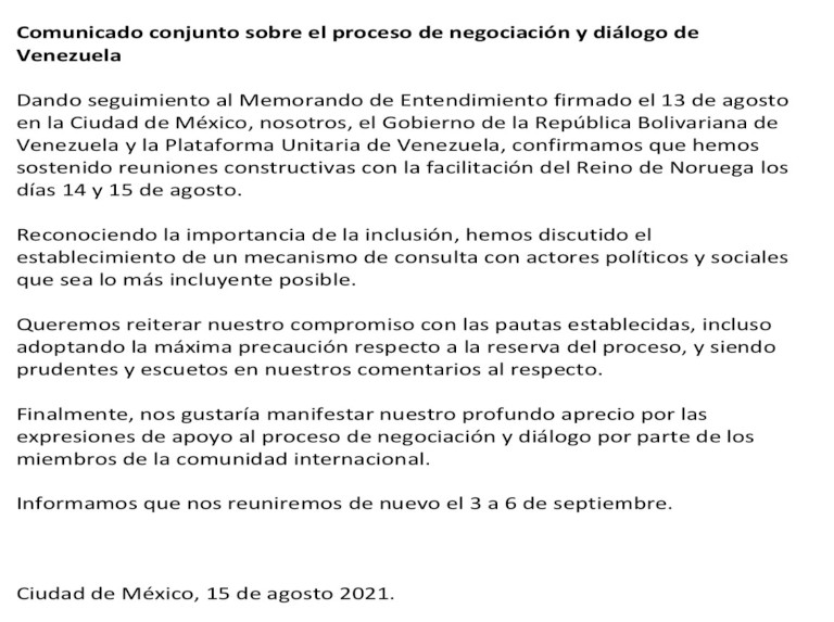 Jorge Rodríguez en reuniones con la oposición