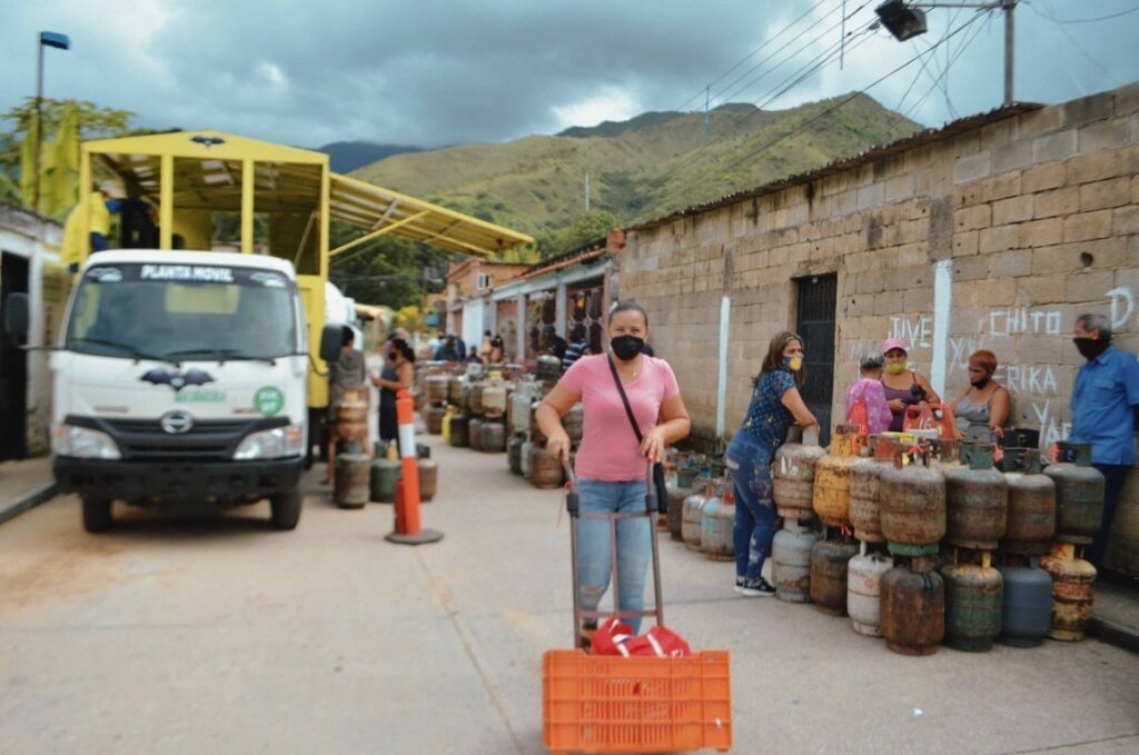 Mega operativo de gas doméstico