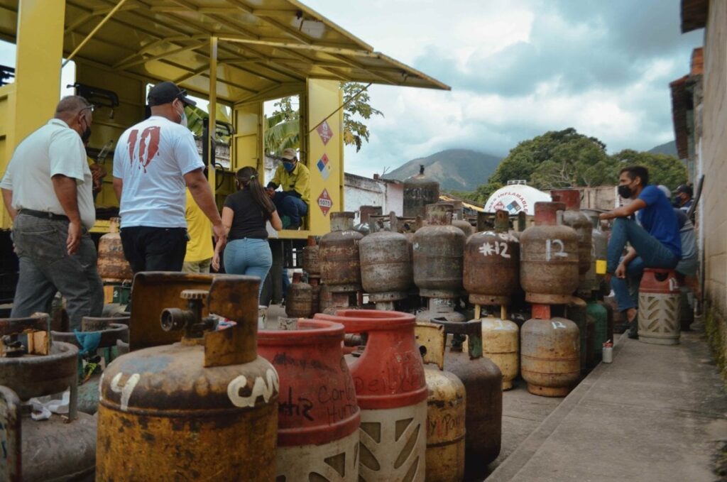 Mega operativo de gas doméstico