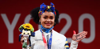 medallista olímpica Neisi Dajomes