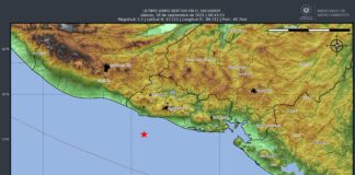 sismo de magnitud 5.3 en El Salvador