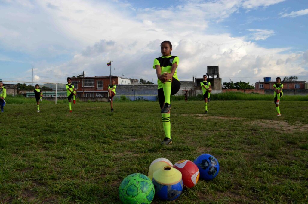 escuela de fútbol en Santa Eduviges