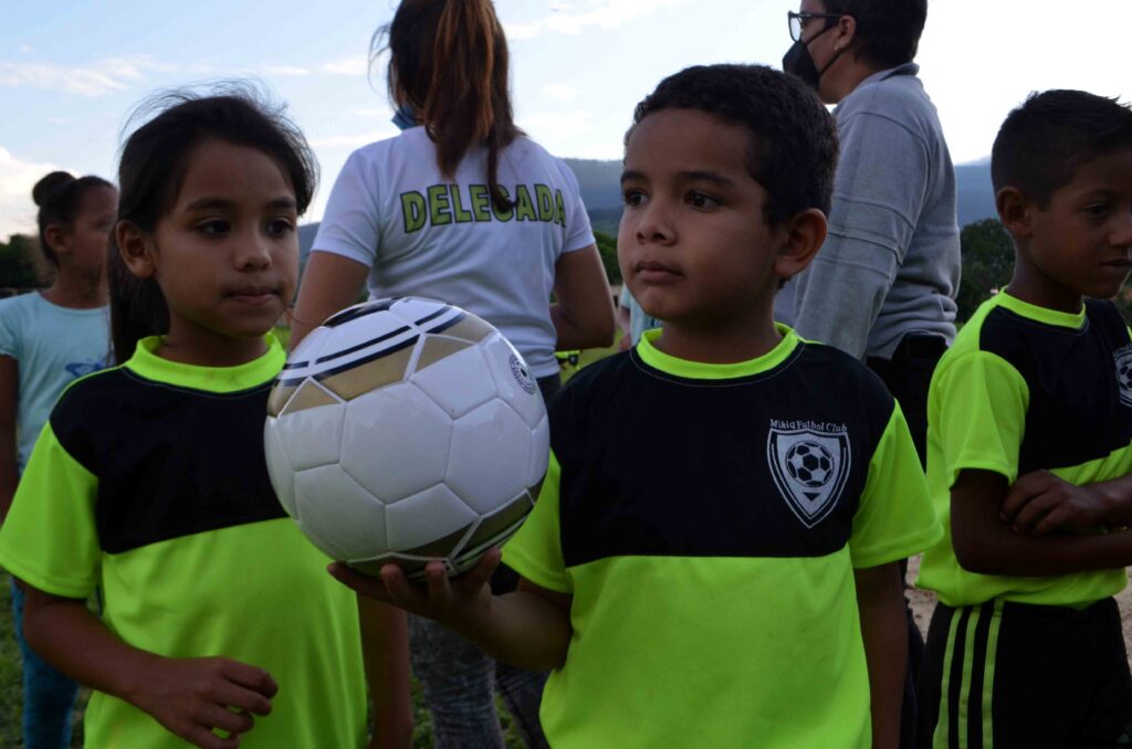 escuela de fútbol en Santa Eduviges