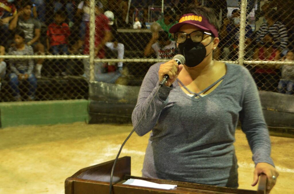nacional de softbol femenino en Naguanagua