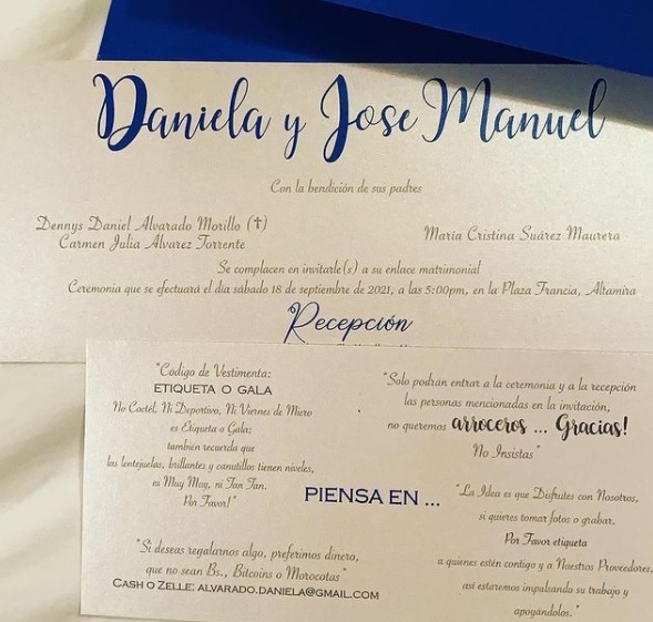 boda de Daniela Alvarado y José Manuel
