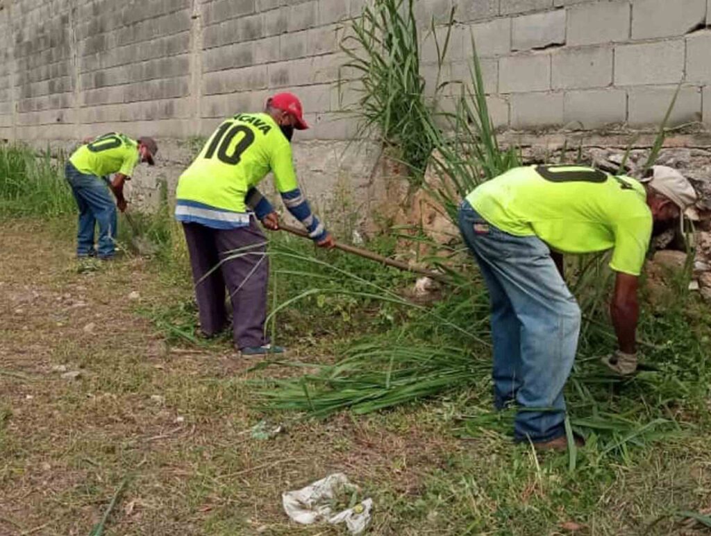 jornada de limpieza en centros de salud porteños