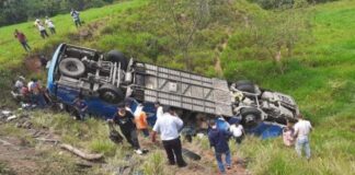 Accidente de autobús en Ecuador - Noticias Ahora