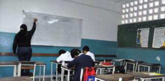 Clases presenciales en colegios de Aragua