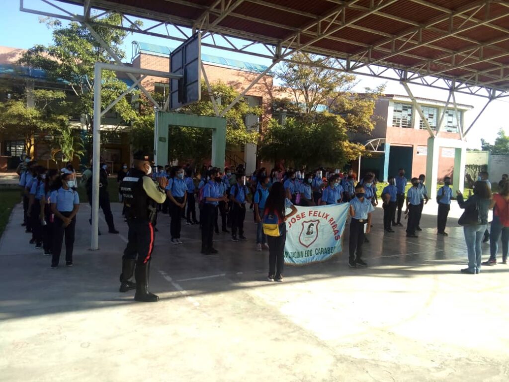 inicio de clases presenciales en San Joaquín