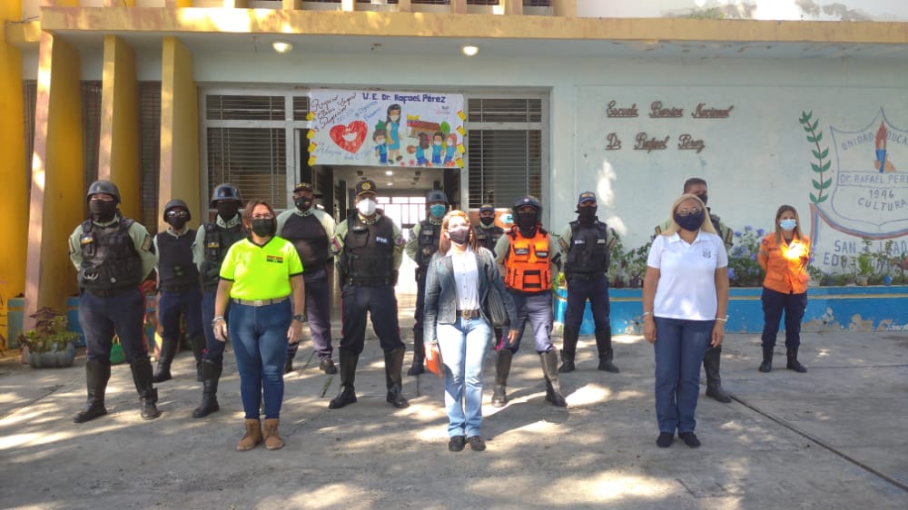 inicio de clases presenciales en San Joaquín