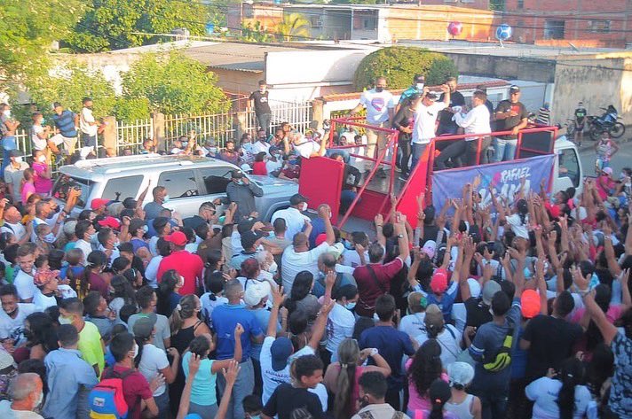 Apoyo a Rafael Lacava y Ana González