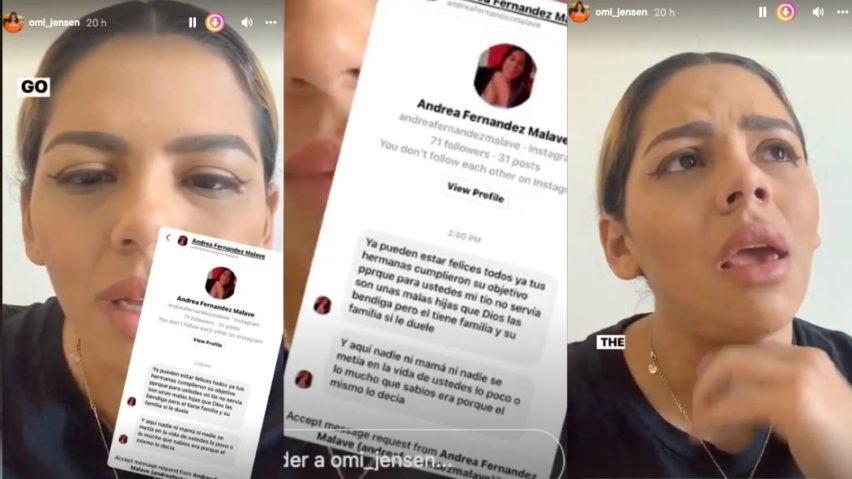 Familiares de Omar Malavé enfrentados