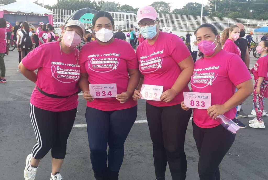 Funcamama realizó Sexta Caminata Rosa 