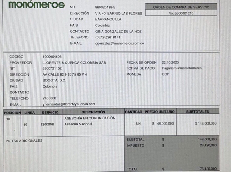 Mamá de Leopoldo López en Monómeros -1